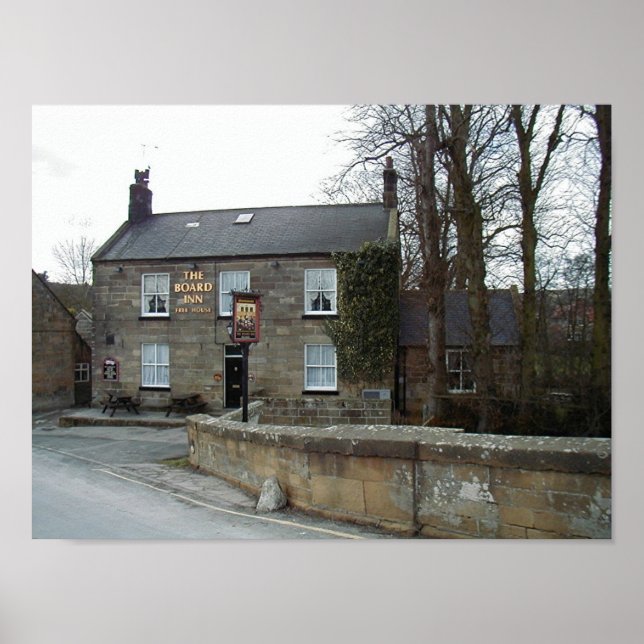 An English Country Inn Poster (Front)