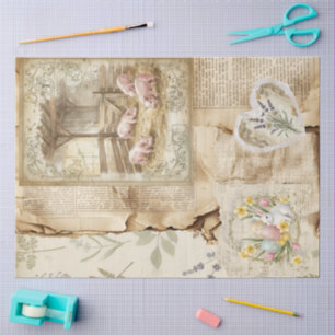 An Ephemera Easter Series Design #11 Tissue Paper