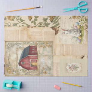 An Ephemera Easter Series Design #16 Tissue Paper