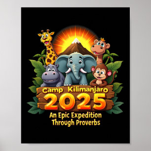An Epic Expedition Camp Kilimanjaro Vbs 2025 Chris Poster
