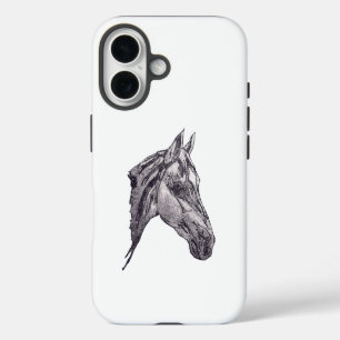 An equine beauty iPhone 16 case