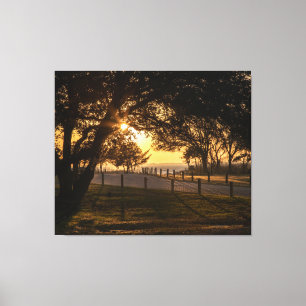 An Evening At Whalehead Canvas Print