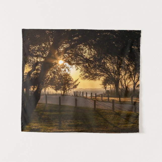 An Evening At Whalehead Tapestry (Front (Horizontal))