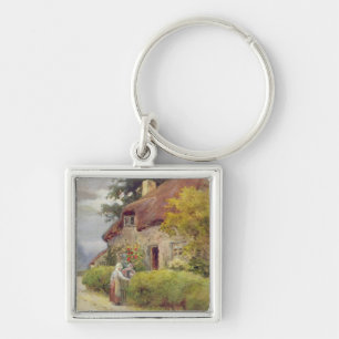 An evening gossip keychain