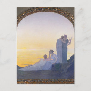 An Evening in Ancient Times, 1908 Postcard