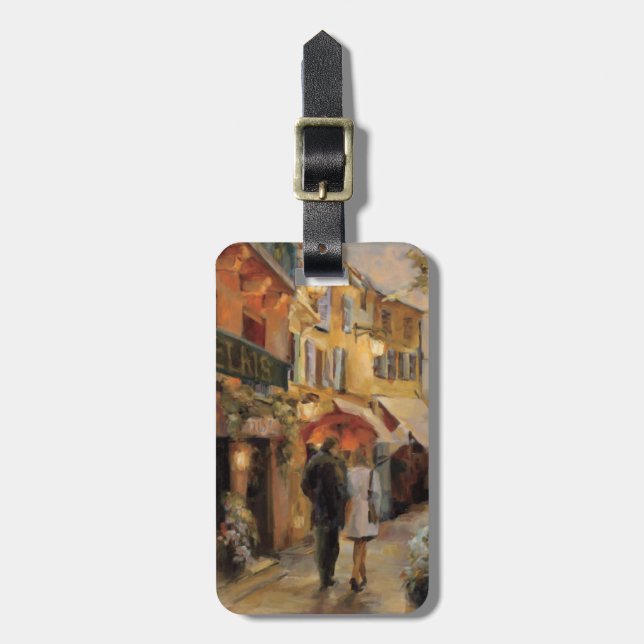 An Evening in Paris Luggage Tag (Front Vertical)