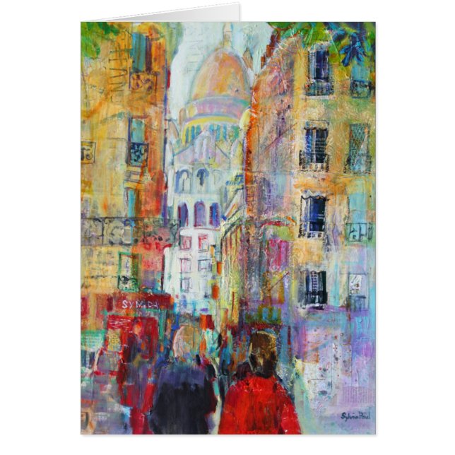 An Evening Walk to Sacre Coeur (Front)
