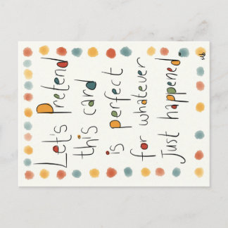 An EVERY occasion card. Postcard
