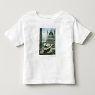 An exact representation of the grand funeral car toddler t-shirt