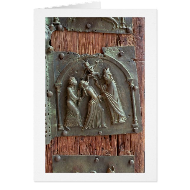 An Exorcism, panel from the right hand door, 12th (Front)