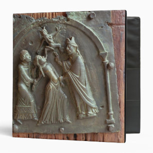 An Exorcism, panel from the right hand door, 12th Binder
