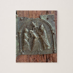 An Exorcism, panel from the right hand door, 12th Jigsaw Puzzle