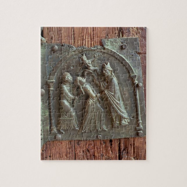 An Exorcism, panel from the right hand door, 12th Jigsaw Puzzle (Vertical)