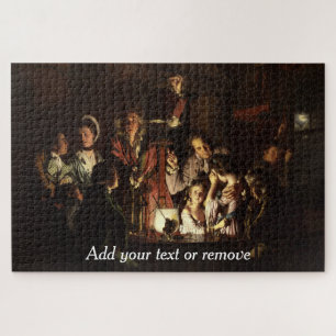 "An Experiment on a Bird in an Air Pump", 1768, Jigsaw Puzzle