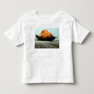 An explosion erupts toddler t-shirt