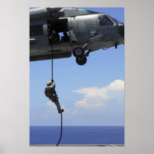 An explosive ordinance disposal technician poster