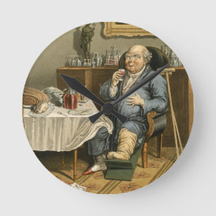 An Exquisite Taste, with an Enlarged Understanding Round Clock
