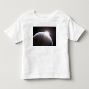 An extrasolar planet with its parent star toddler t-shirt