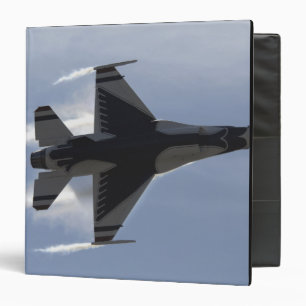 An F-16 Fighting Falcon pulls high G's Binder