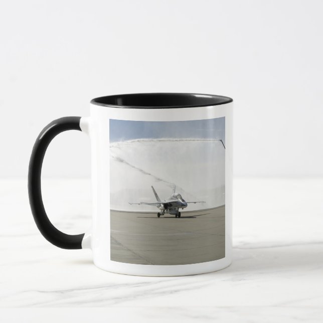 An F-18 aircraft Mug (Left)