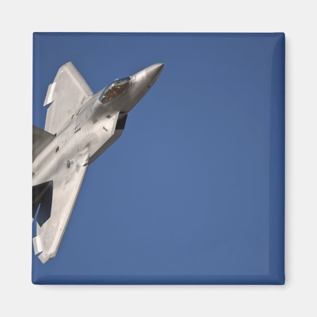 An F-22 Raptor aircraft Magnet (Front)