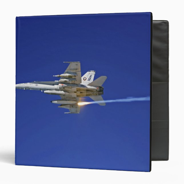 An F/A-18C Hornet Binder (Front/Inside)