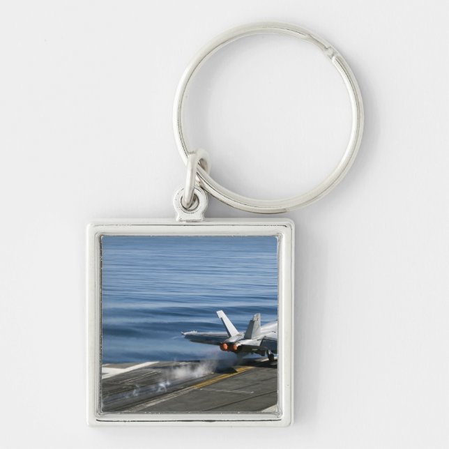 An F/A-18E Super Hornet Keychain (Front)