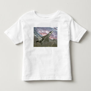 An F/A-22 Raptor flies a training mission Toddler T-shirt