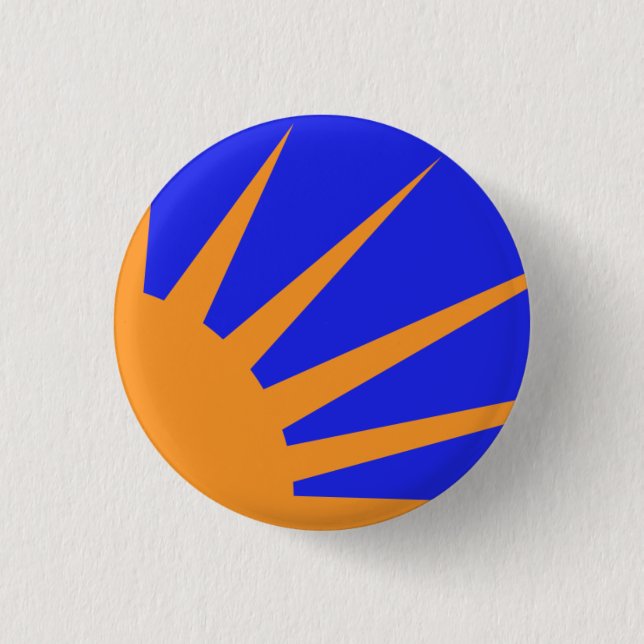 An Gal Gréine 1 Inch Round Button (Front)