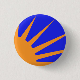 An Gal Gréine 1 Inch Round Button