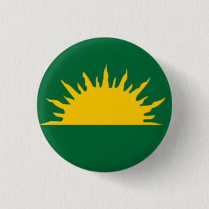 An Gal Gréine Traidisiúnta 1 Inch Round Button