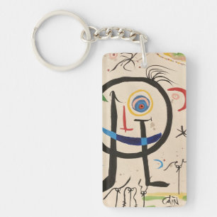 AN HOMAGE TO MIRO KEYCHAIN