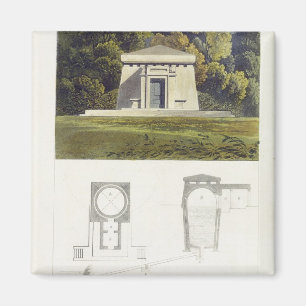 An Ice House, from Ackermann's 'Repository of Arts Magnet