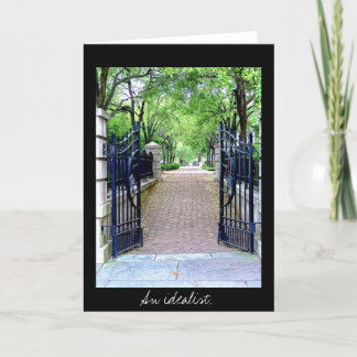 An idealist. card