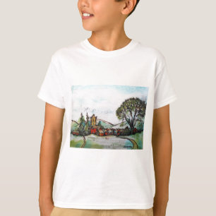 An Idyllic British Village sketch T-Shirt