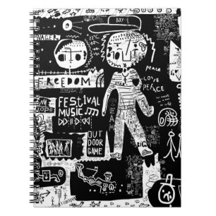 An image that includes a plurality of symbols.stre notebook