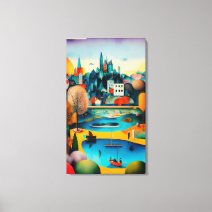 An Imaginary Kingdom Canvas Print