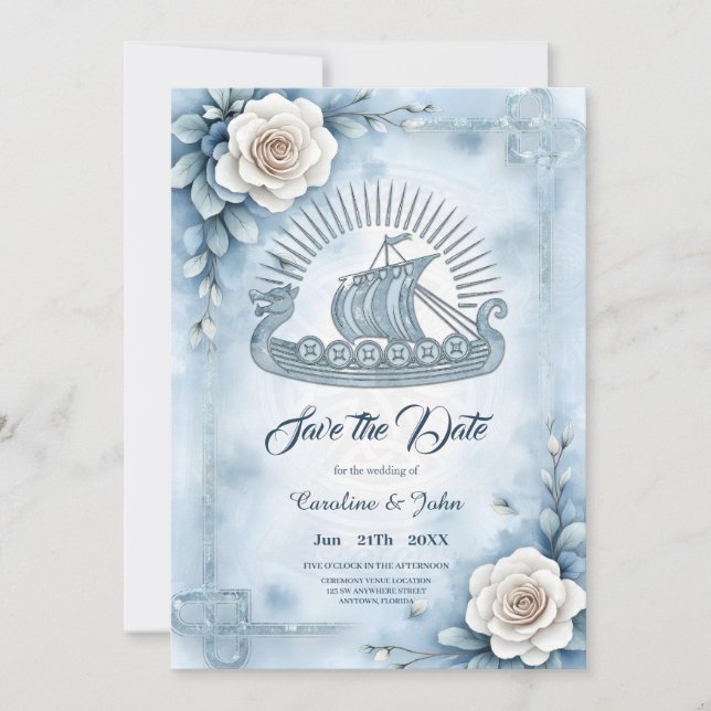  An impressive steampunk heart  Save The Date (Front)