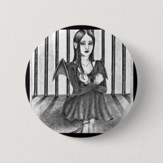 An imprisoned angel 2 inch round button