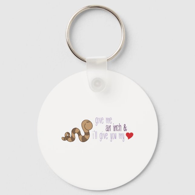 An Inch Keychain (Front)