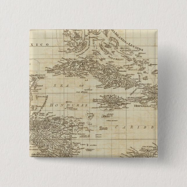 An index map 2 inch square button (Front)