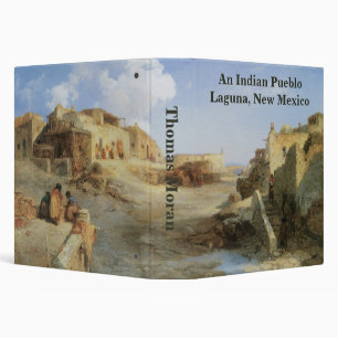 An Indian Pueblo, Laguna, New Mexico by Moran Binder