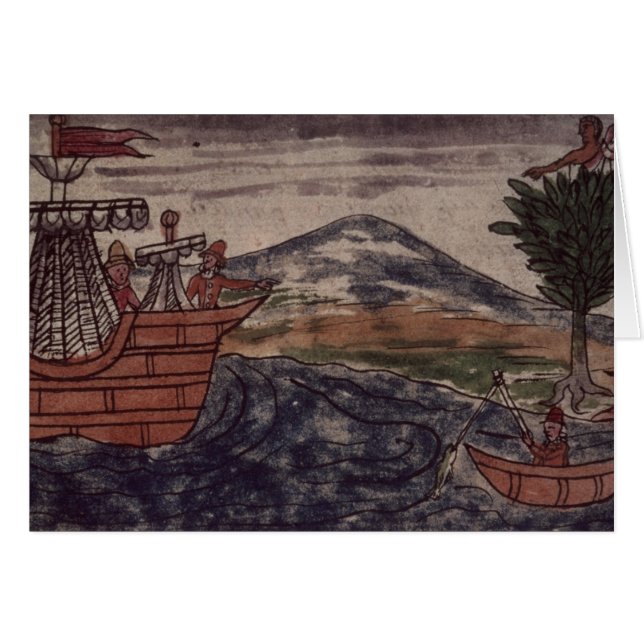 An Indian spy observes (Front Horizontal)