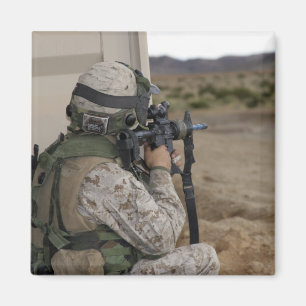 An infantry scout magnet