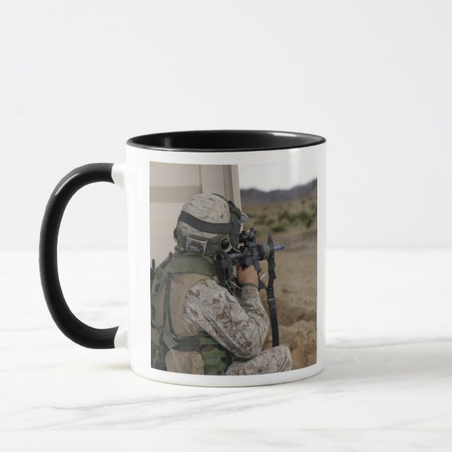An infantry scout mug (Left)