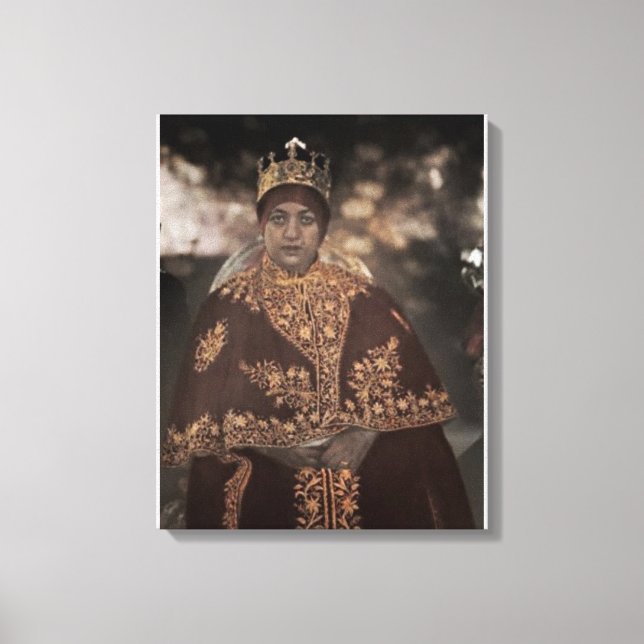 An Informal Portrait Of Menen Canvas Print (Front)