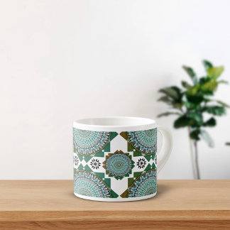 An initiation of mass circle  espresso cup