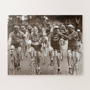 An Intimate Portrait of The Tour de France 1920's Jigsaw Puzzle