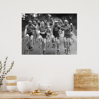 AN INTIMATE PORTRAIT OF THE TOUR DE FRANCE 1920's Poster