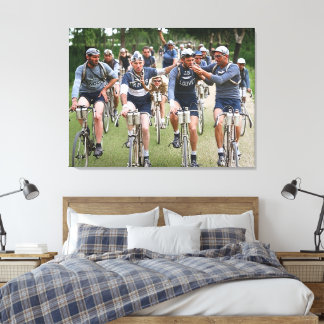 AN INTIMATE PORTRAIT TOUR DE FRANCE 1920's Redux Canvas Print